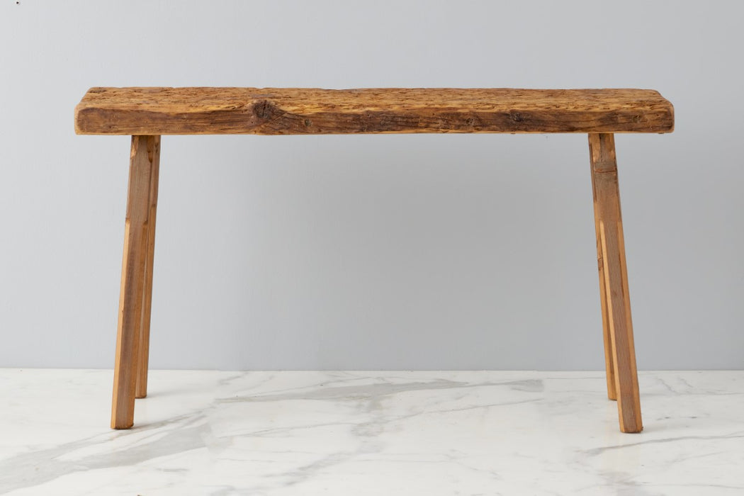 Found Wood Stable Bench