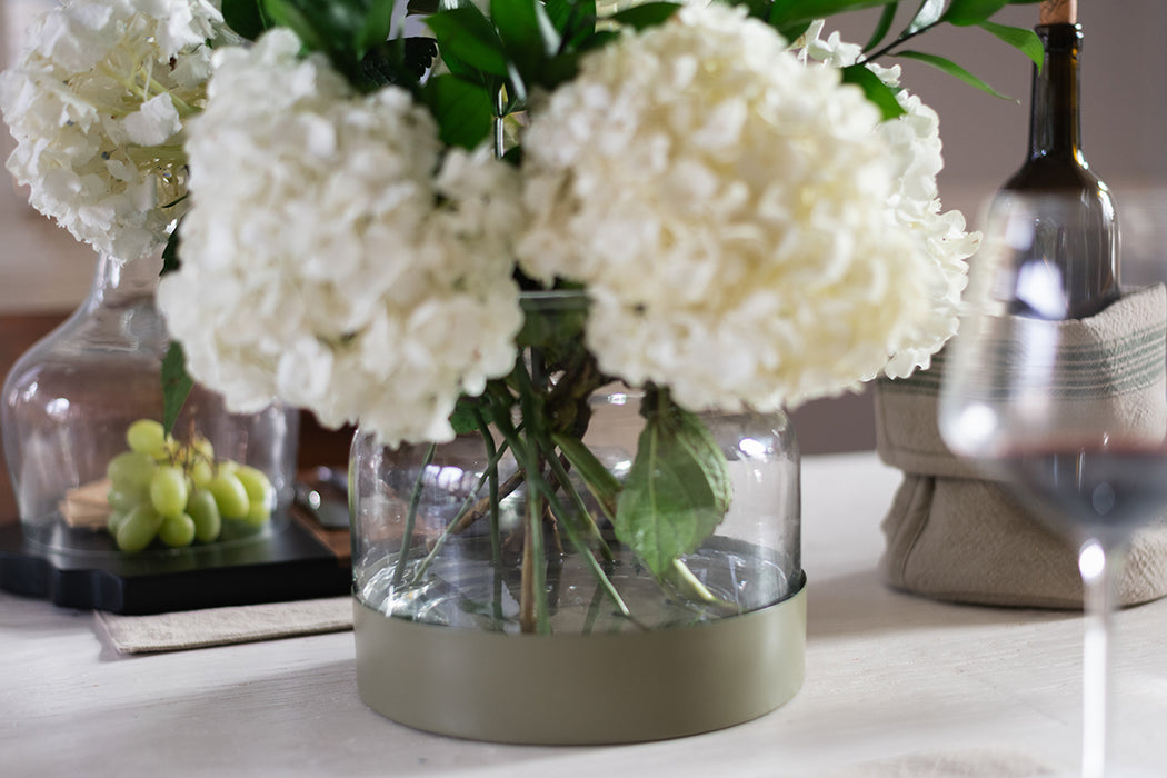 3-in-1 Glass Bloom Vase, Vineyard Color Set