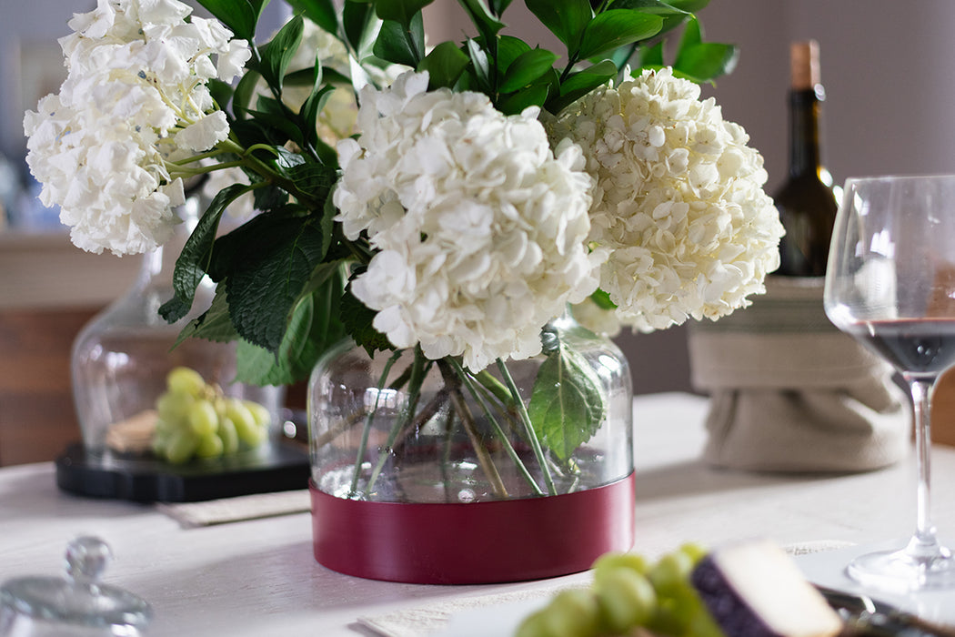 3-in-1 Glass Bloom Vase, Vineyard Color Set