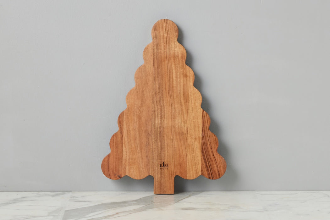 Scalloped Tree Cutting Board, Large