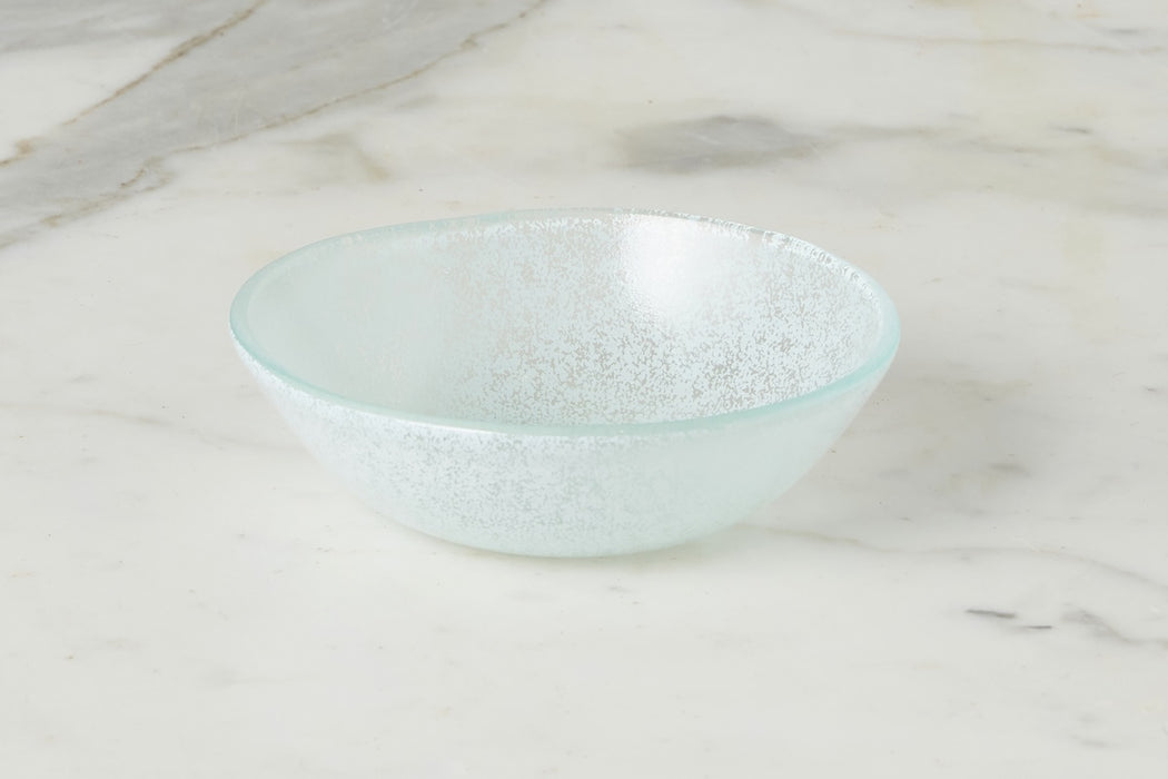 Glass Tasting Bowl, White