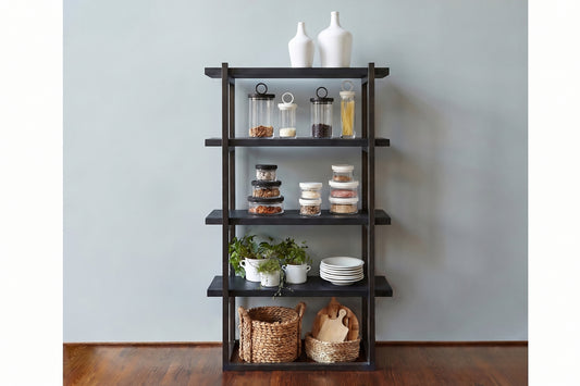 Black with Black, Pantry Shelf Unit