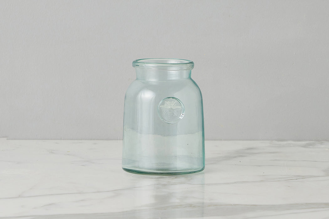 French Bee Mason Jar Vase, Small