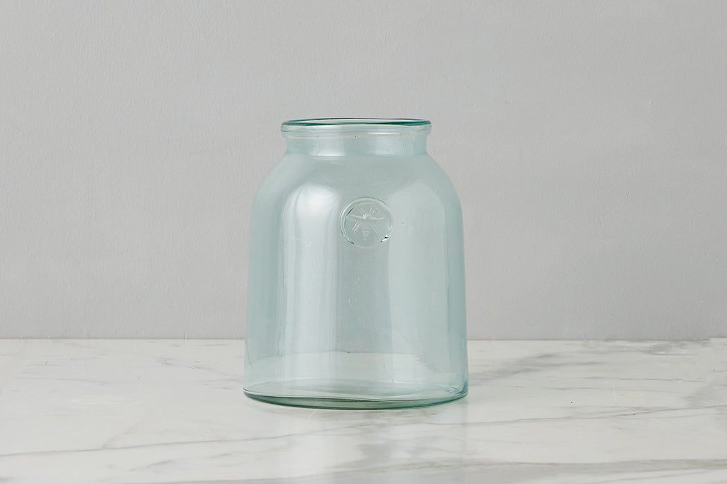 French Bee Mason Jar Vase, Medium