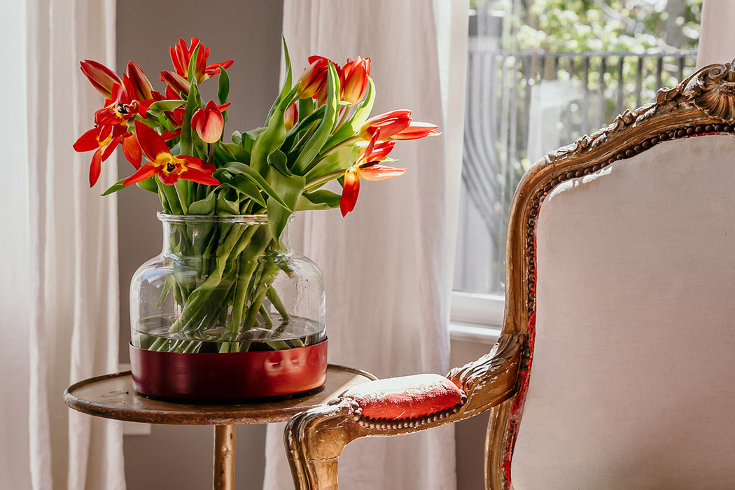 3-in-1 Glass Bloom Vase, Vineyard Color Set