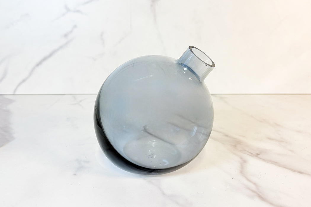 Denim Sphere Bud Vase