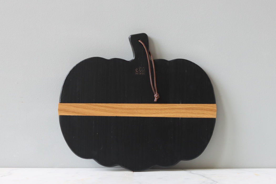 Black Mod Pumpkin Charcuterie Board, Small