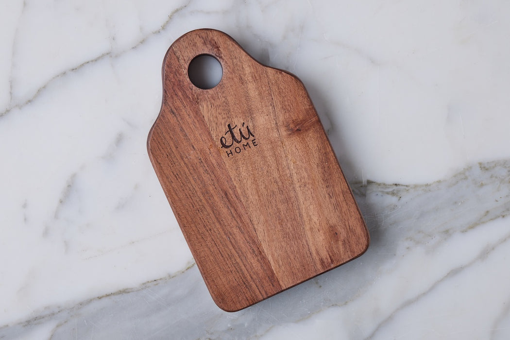 Dutch Cheese Board with Spreader, Small, Natural