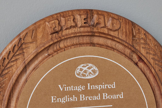 RMN605AN2 etuhome Vintage English Bread Board Bread Small Natural