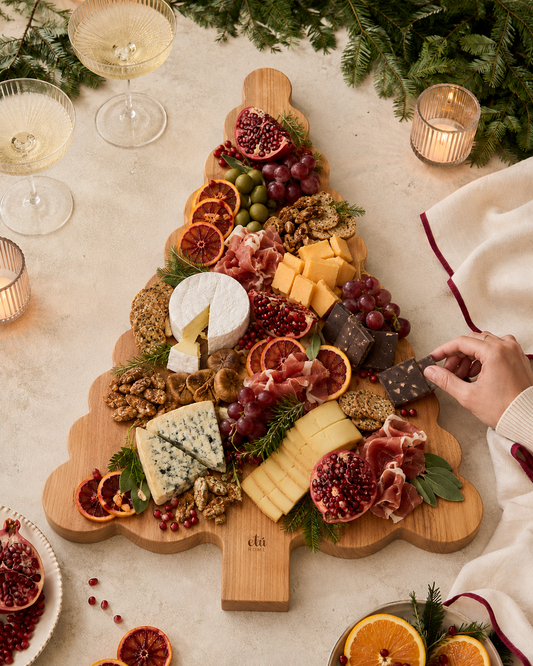 Scalloped Tree Cutting Board, Large