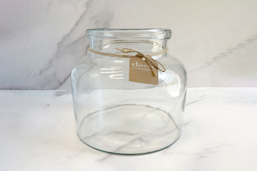 Clear Bloom Flower Vase