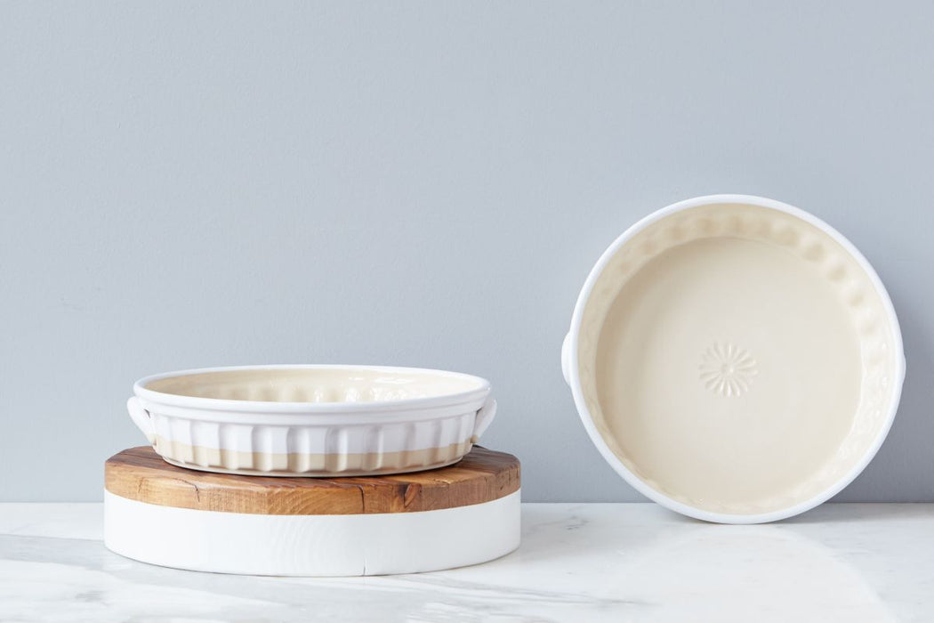 White Paella Baker, Small