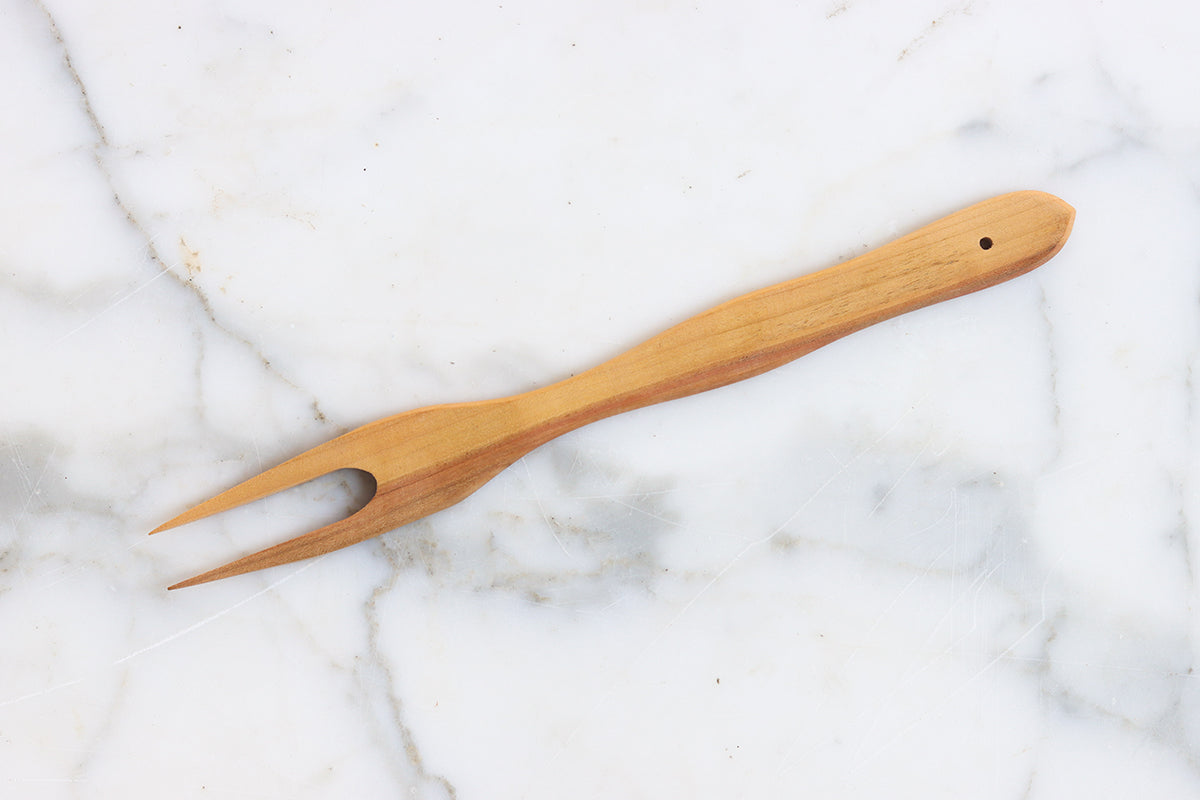 German 2-Prong Fork, Cherrywood