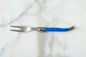 The Original French Laguiole Cheese Fork, Blue
