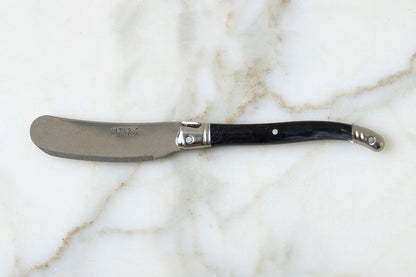 The Original French Laguiole Cheese Spreader, Marbled Grey