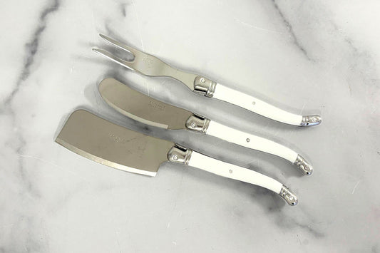 The Original French Laguiole Cheese Spreader, White