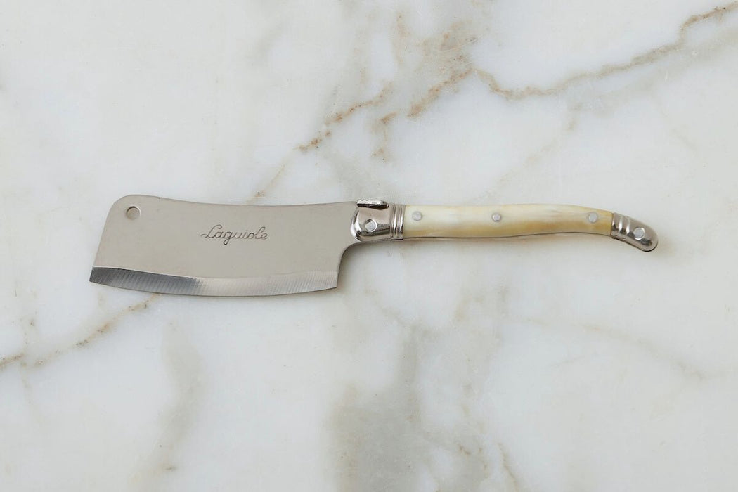 Laguiole Cheese Cleaver, Ivory