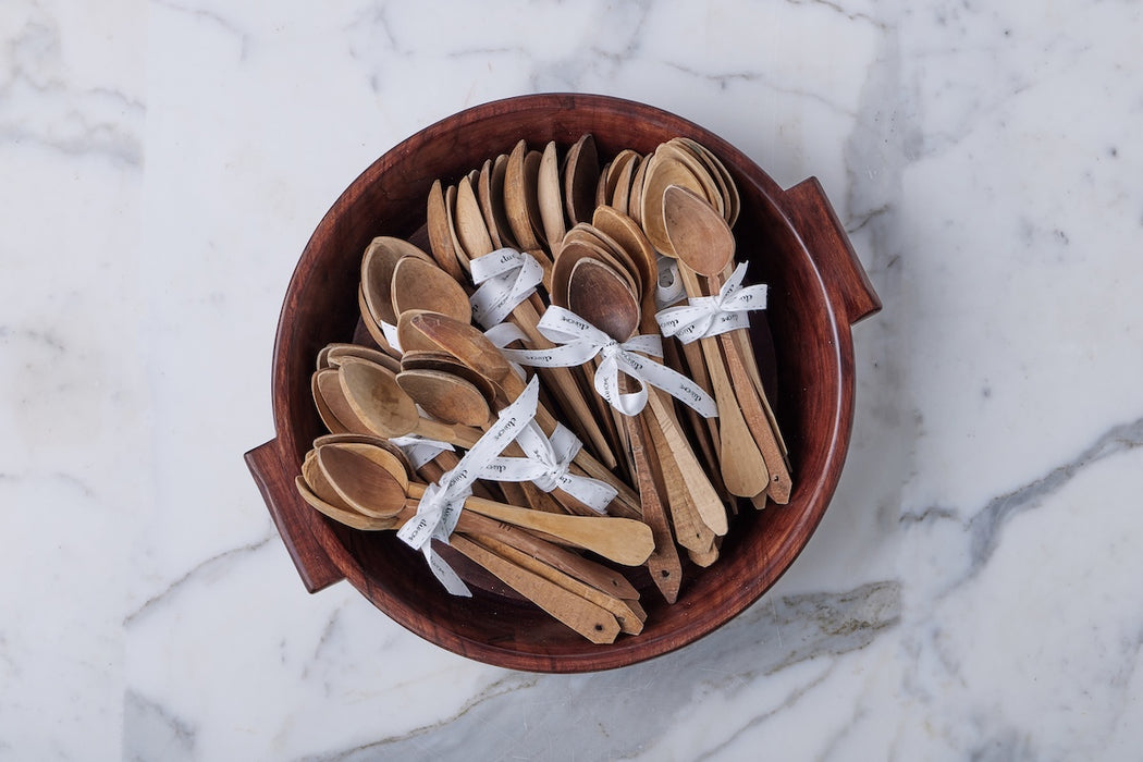 Found Wooden Spoon, Set of 6