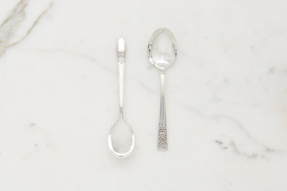 Found Sugar Spoon, set of 4