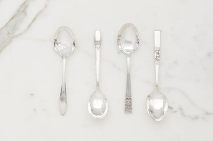 Found Sugar Spoon, set of 4