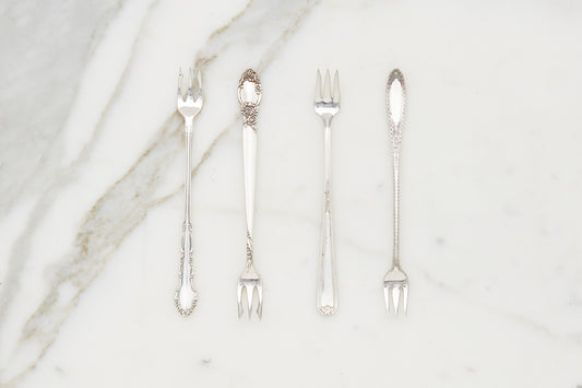 Found Appetizer Fork, set of 4