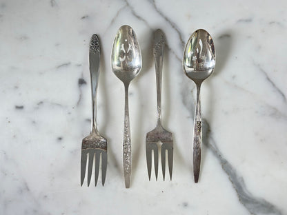Found Slotted Serving Spoon and Fork Set