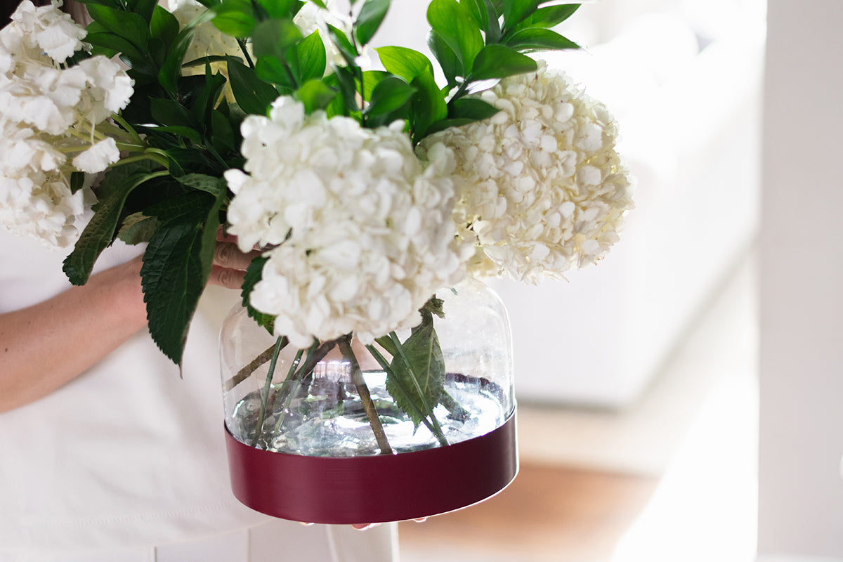 3-in-1 Glass Bloom Vase, Vineyard Color Set
