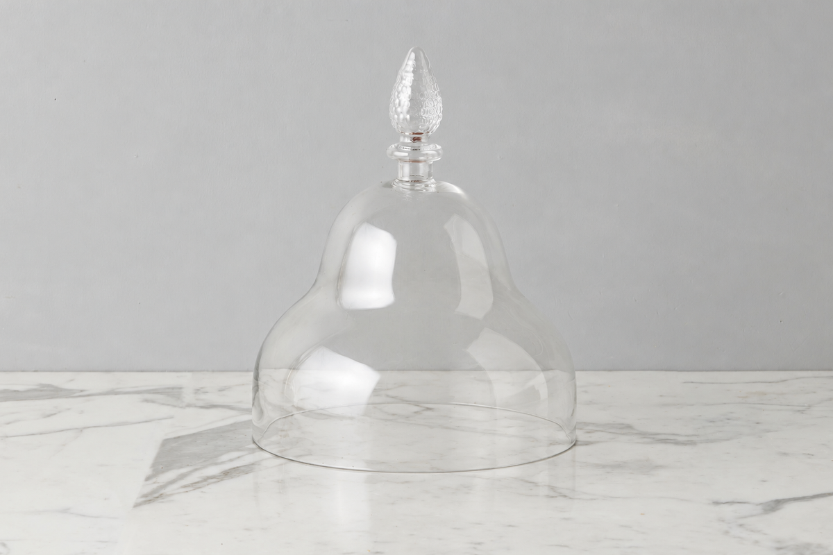 Glass Teardrop Cloche, Large