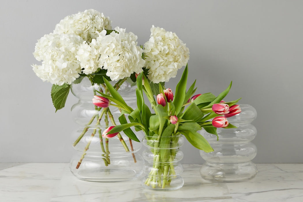 Scalloped Flower Vase