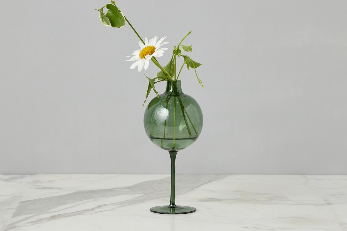 Spruce Wine Glass Vase, Medium