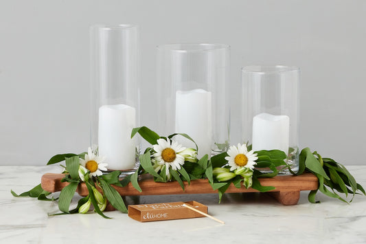Glass Hurricanes, Set of 3