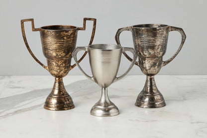 Vintage Trophy Cup, Small, Silver