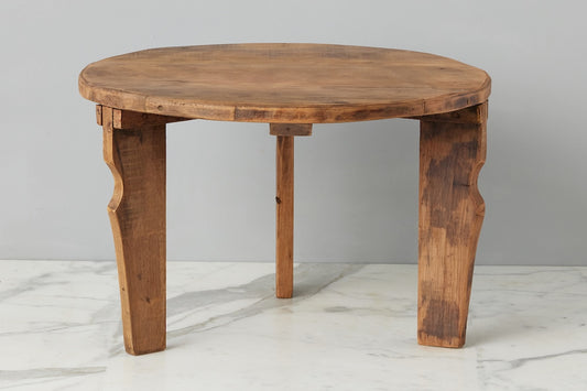 Found Accent Table, Round