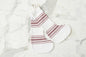 Holiday Stocking, Vintage Merlot Red Stripe, Set of 2