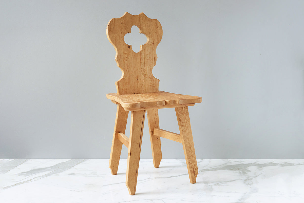 Tyrol Accent Chair, Natural Clover
