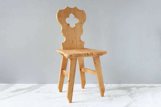 Tyrol Accent Chair, Natural Clover