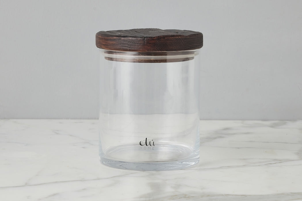 Heritage Wood Top Canister, Large