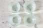 Glass Dipping Bowls, Set of 4, White
