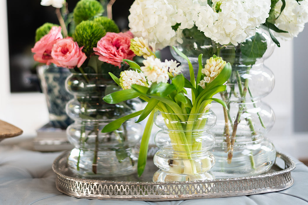 Scalloped Flower Vase