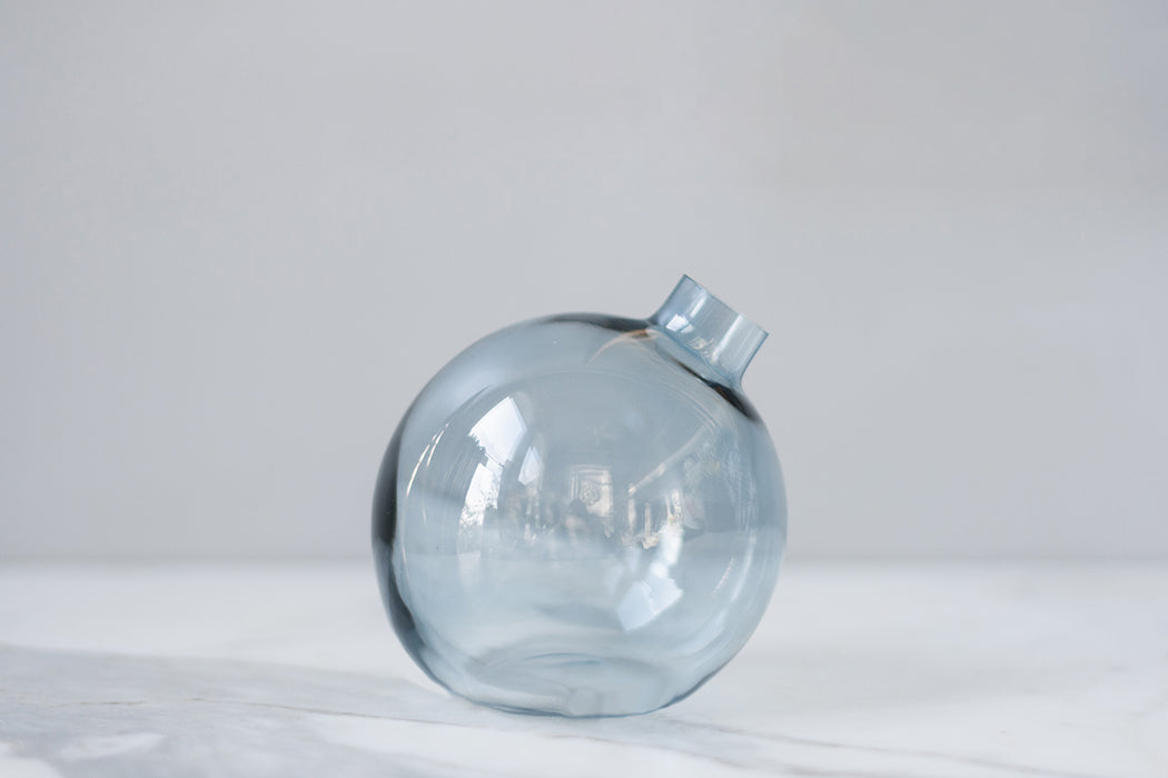 Denim Sphere Bud Vase