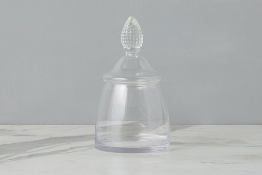 GMC601AAC9 etuhome Glass Teardrop Jar Lid Small