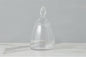 GMC601AC9 etuhome Glass Teardrop Jar Lid Medium
