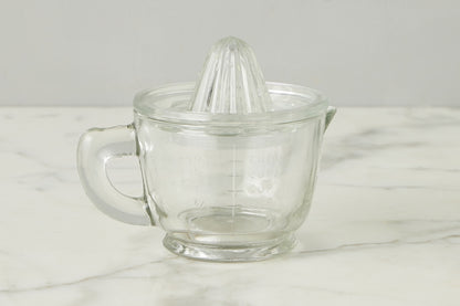 Bistro Glass Citrus Hand Press Juicer