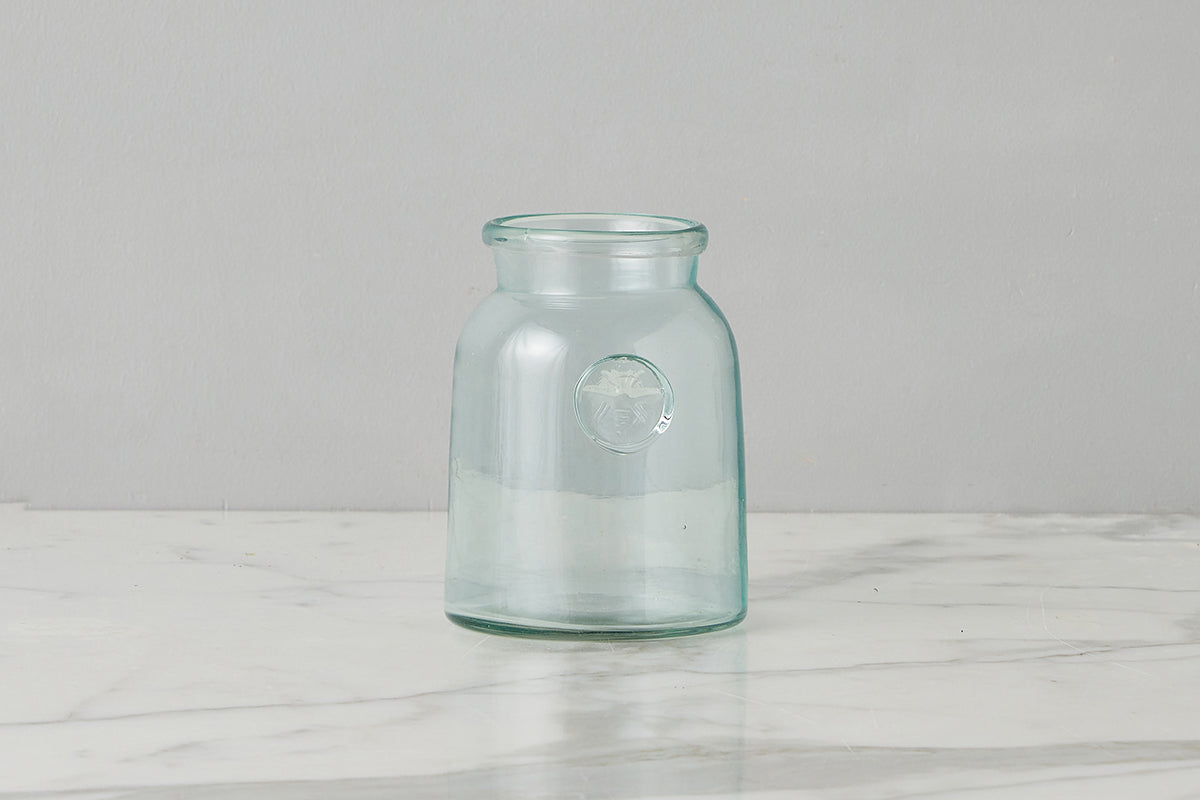 French Bee Mason Jar Vase, Small