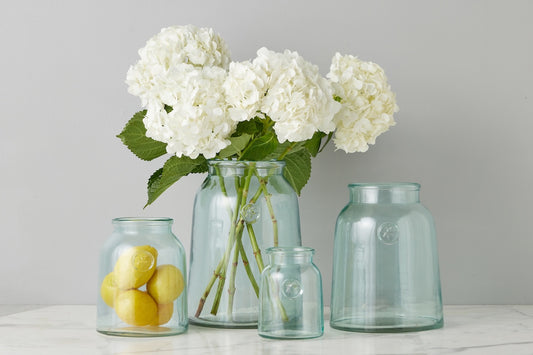 French Bee Mason Jar Vase, Small