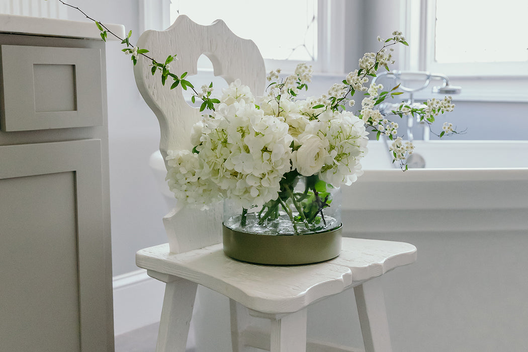 Tuscan Bloom Vase Trio