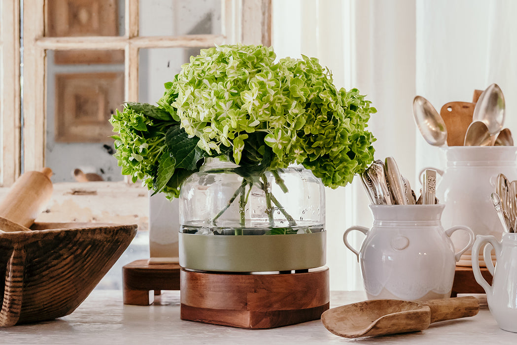 Tuscan Bloom Vase Trio