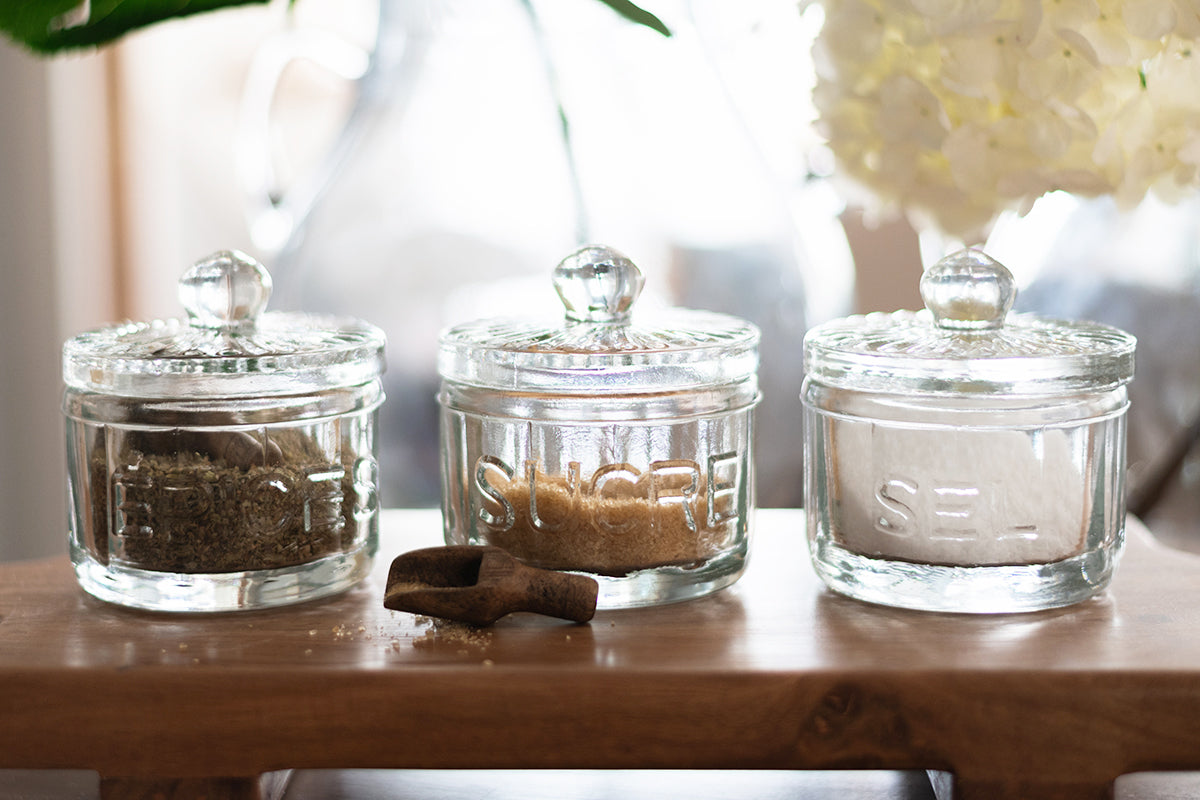 Bistro Glass Sugar Cellar