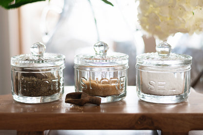 Bistro Glass Sugar Cellar