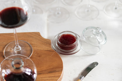 Bistro Glass Jam Jar, Round